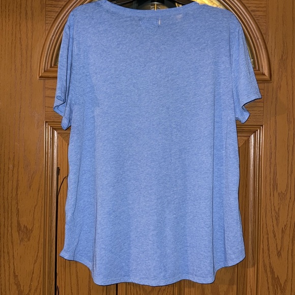 NEW! Maurices Support Local Farmers Graphic Short Sleeve T-Shirt In Vintage Blue - Picture 13 of 16